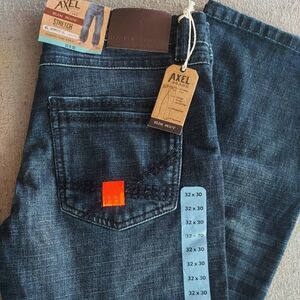 Axel Men's Dark Blue Bootcut Jeans